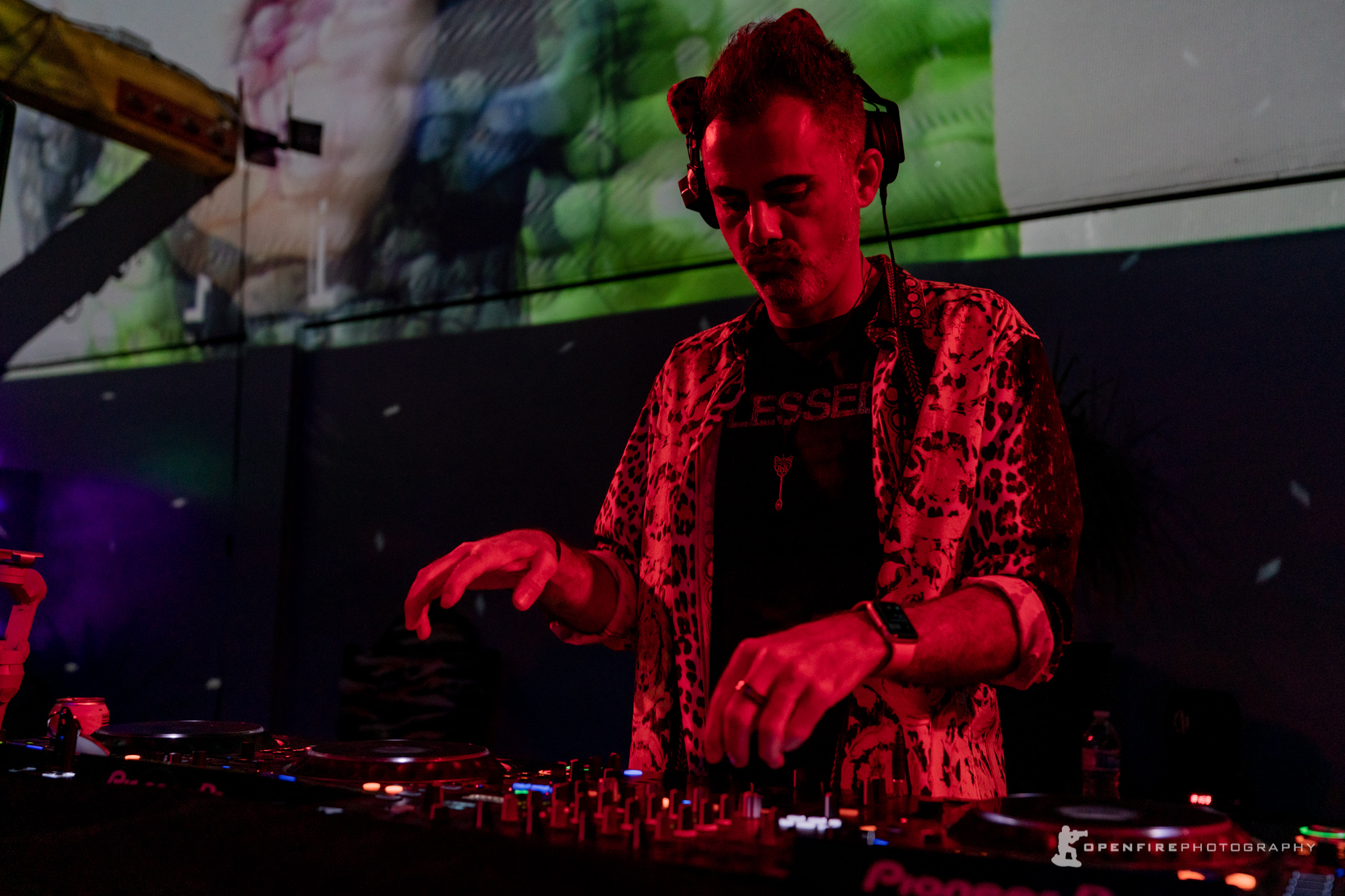 Rev DJing at Public Works, San Francisco