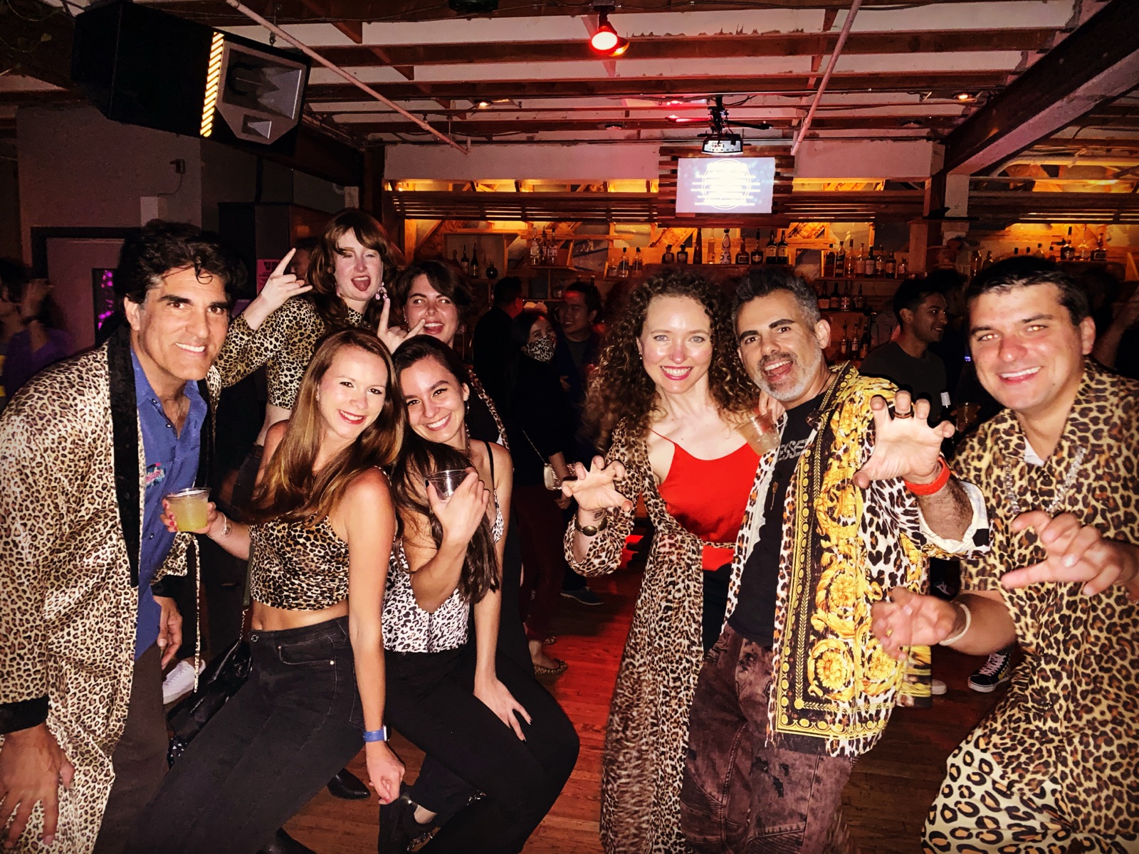 DJing in costume — sometimes we dress for a theme